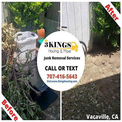 Vacaville, CA Junk Removal Services